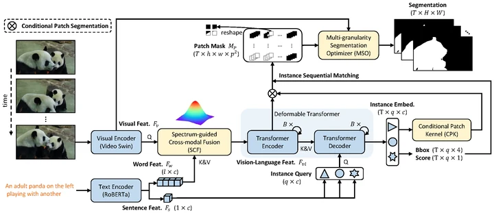 SgMg: spectrum-guided multi-granularity referring video object segmentation